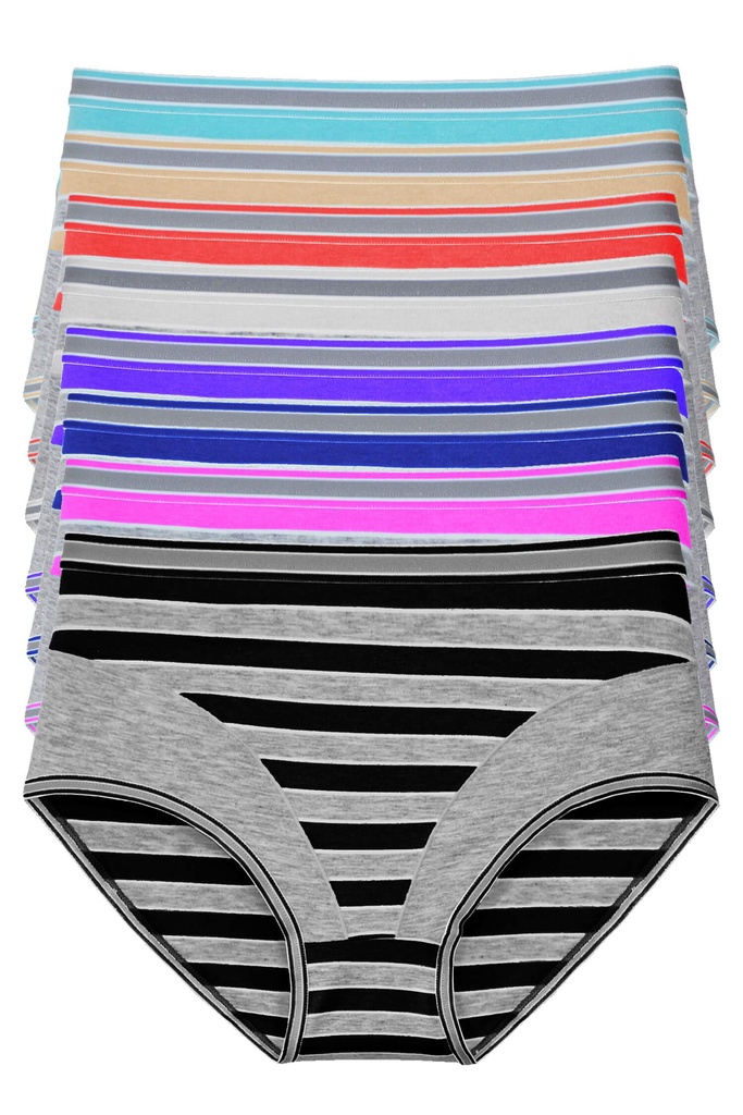 Barbara dámské kalhotky s proužky 6005 - 3bal