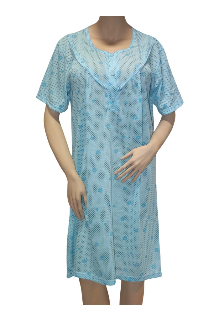 Květuše dámská noční košile krátký rukáv