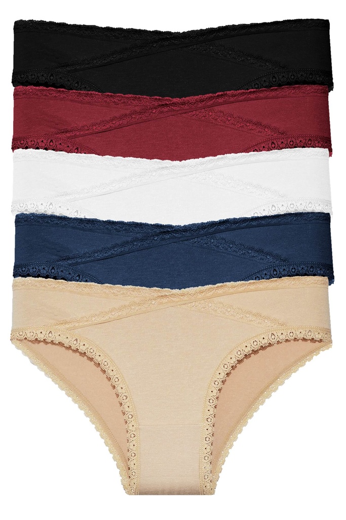 Světla klasické kalhotky bavlna 9085 - 3bal