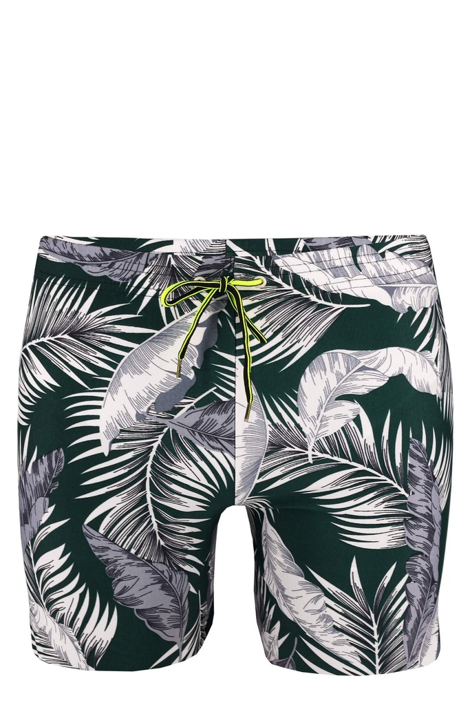 Milda pánské plavky s dlouhou nohavičkou 252 tmavě zelená XL