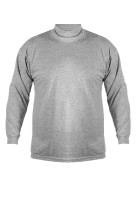 René jednobarevný rolák unisex 100% bavlna šedá L