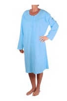 Jíťa froté noční košile 3N-784-10 modrá L