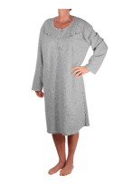 Jíťa froté noční košile 3N-784-10 světle šedá M