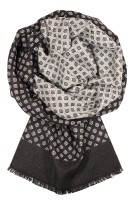 Hrabě pánský šál noblesní P313K černá