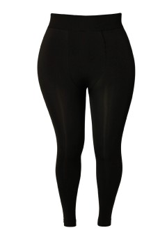Gianvaglia fleece punčocháče thermo 200g (836) černá M