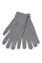 Libuška pletené rukavice na telefon 329 sivé šedá
