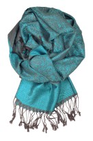 Roma kašmírová šála pro ženy_150 petrolejová