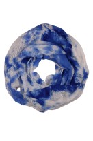 Batik tunelová šála B1806 modrá