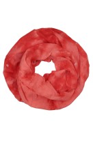 Batik tunelová šála B1806 světle červená