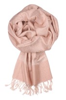 Verona Lux kašmírová šála H85J_26 světle růžová