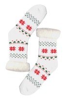 Alpaca Thermo ponožky s chlupem FK8203 bílá 35-38