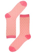 Bellinda My Socks - dámské ponožky s puntíčky růžová 35-38
