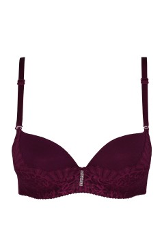 Andris krajková podprsenka s ozdobou 69306