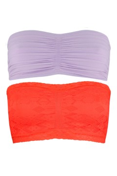 Missy Duo bandeau podprsenky G&N 2ks vícebarevná L