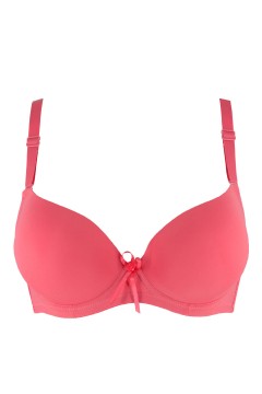 Lavena Rose podprsenka hladká V477 růžová 80C