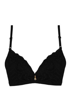 Nila push up podprsenka bez kostic 5521 černá 75B