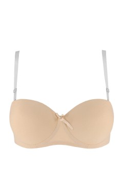 Julita push-up podprsenka s gelovými pásky NO398 béžová 65B