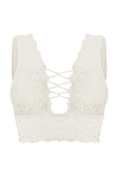 Zotia krajkový top bez zapínání 8848