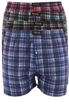 Leroy pánské boxtrenky bavlna M0T48053H - 3bal