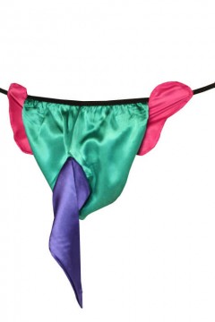Vtipná pánská tanga zelená