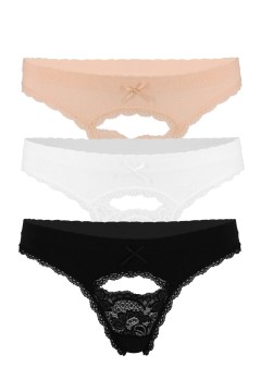 Smart Breath bikini kalhotky 9534 - 3 bal