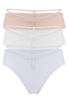 Anastázie kalhotky s krajkou 8690 - 3bal