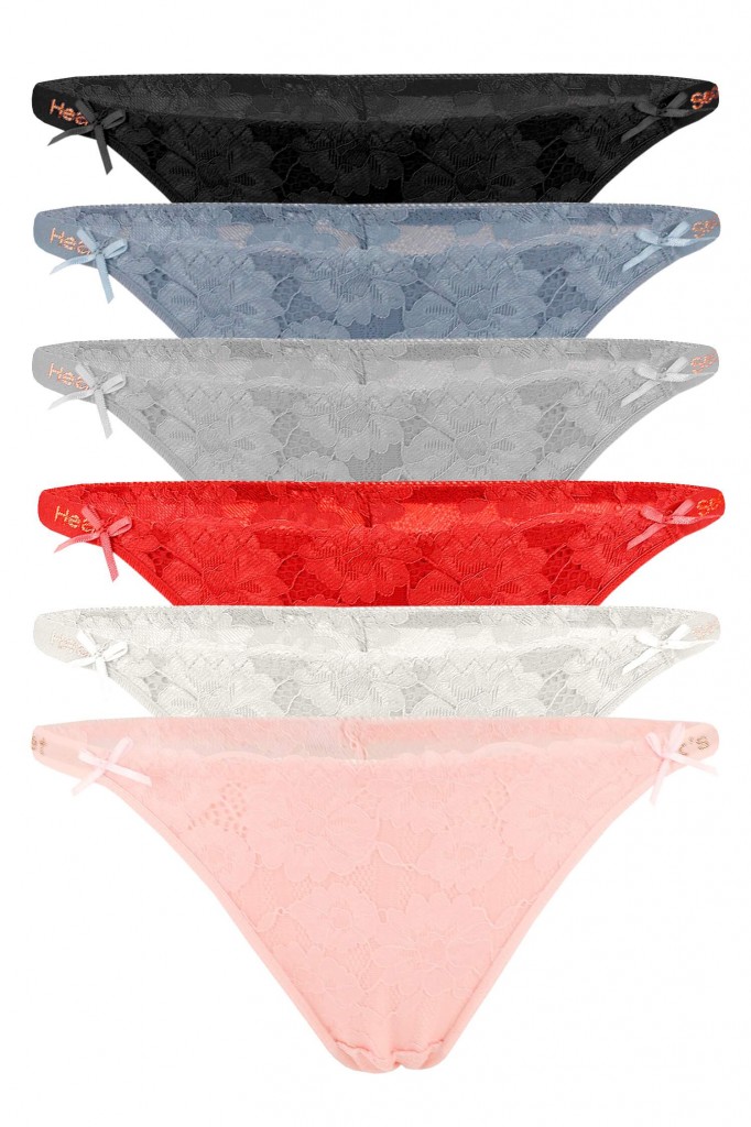 Wera krajkové brazilky 680005 3 kusy