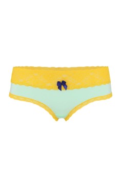 Laura Verde bikini kalhotky - Diva světle zelená L