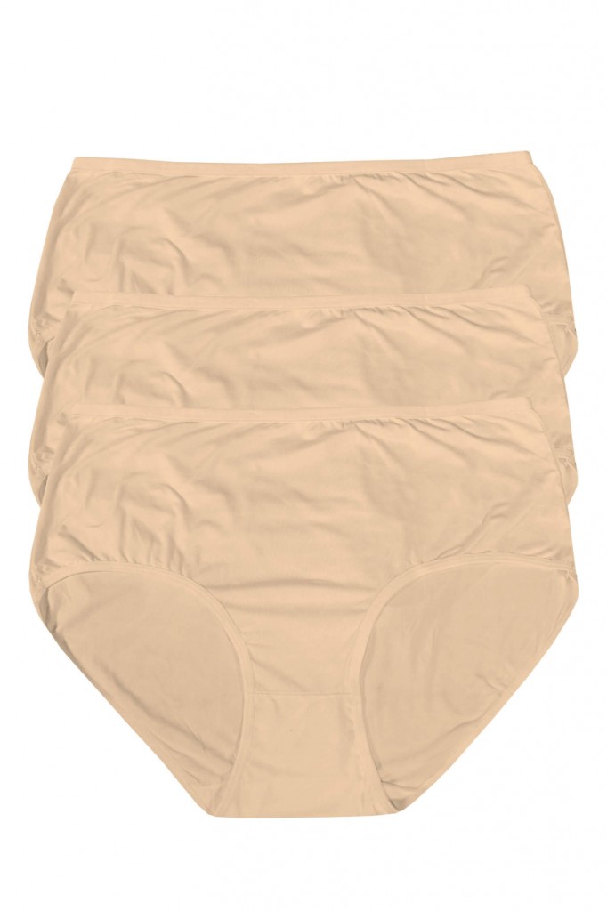 Blaze Plus Size bambusové kalhotky - 3 ks