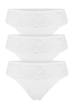 Daria dámské vyšší kalhotky - 3bal