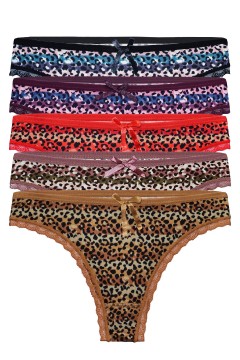 Ulrika Color dámská tanga 807 - trojbal