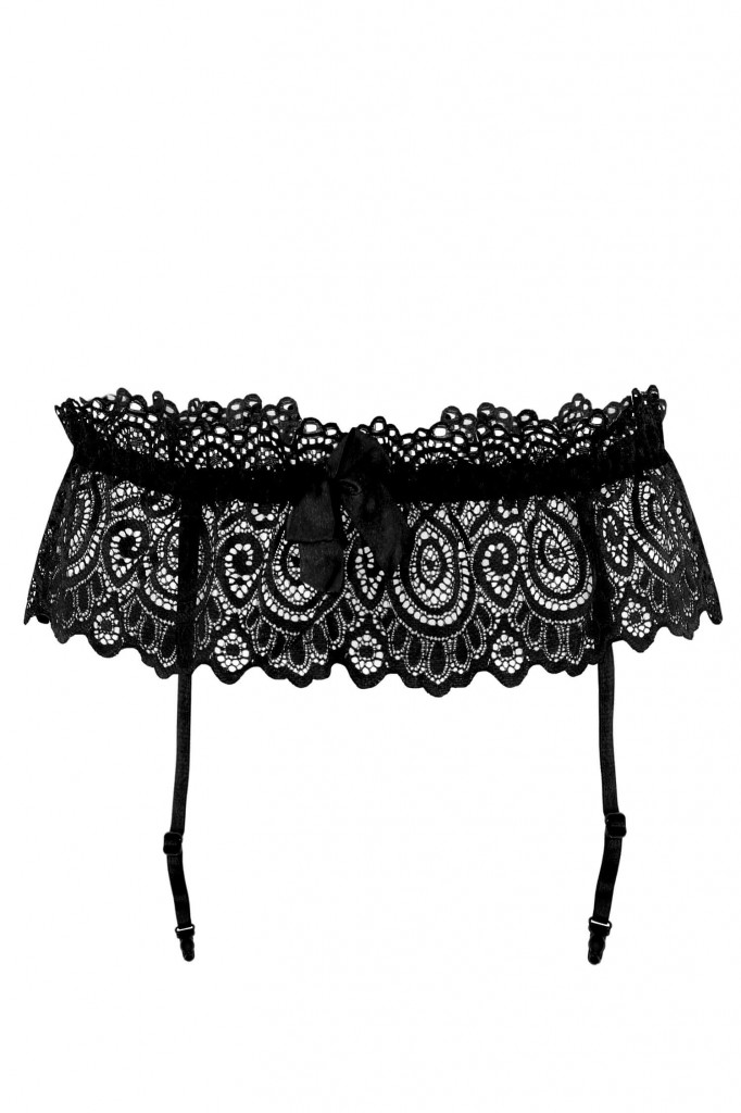 Floriana secret sexy podvazkový pás kovová ozdoba 9943