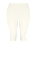 Kazimíra krátké legíny pro ochranu stehen 7072-8 smetanová M