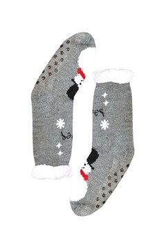 Snowman vánoční teplé ponožky dětské CW232