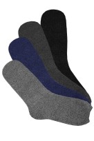 Haussocke - hřejivé ponožky z žinilky 3 páry vícebarevná 39-42