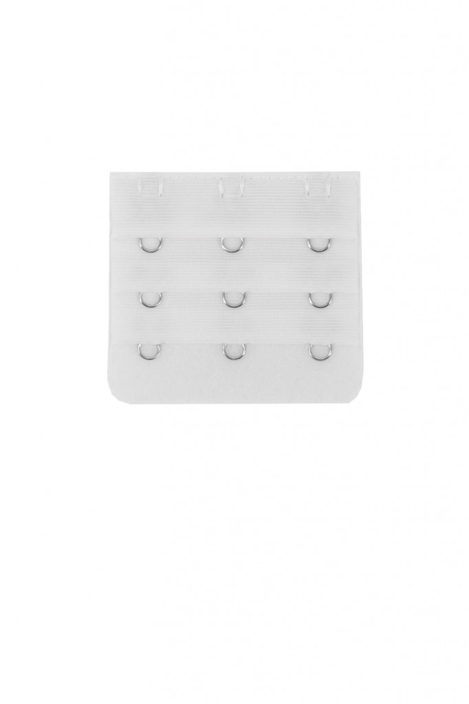 Prodloužení podprsenky white - 3 háčky
