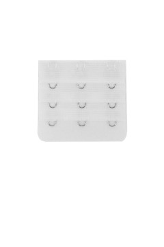 Prodloužení podprsenky white - 3 háčky bílá