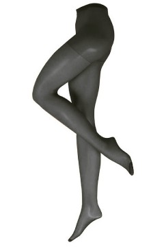 Tights Gray Bamboo poloprůhledné punčochy S00022B