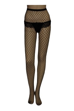 Fishnet punčochy síťované SGK07 černá