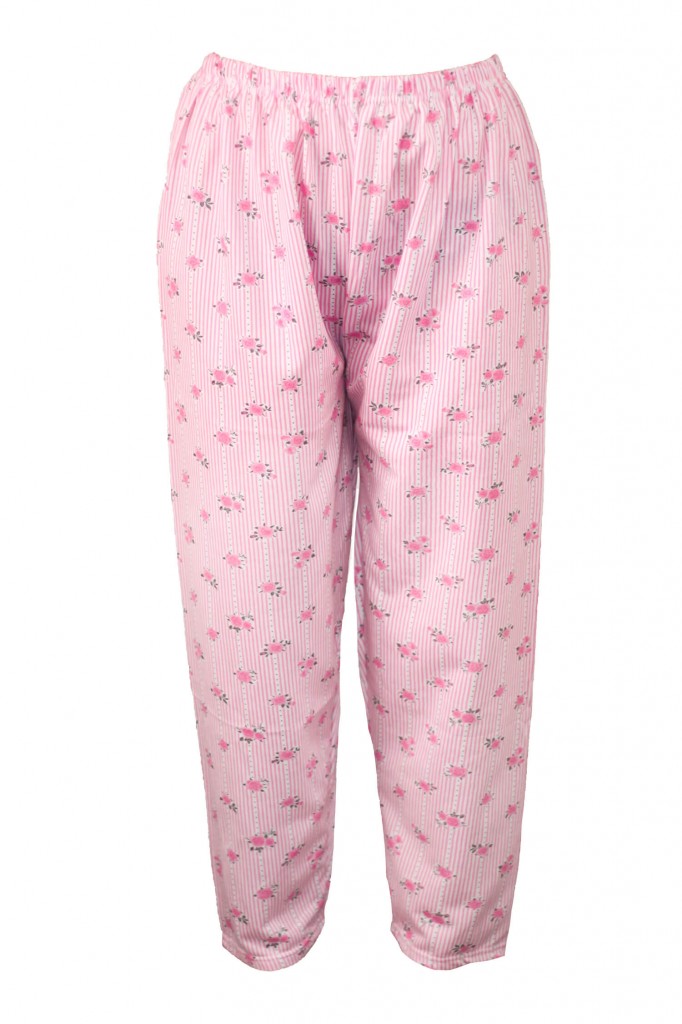Ivetka pyžamové kalhoty na spaní růžová 3XL