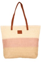 Santorini Pink plážová taška maxi vícebarevná