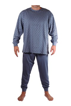 Mireček pánské pyžamo s náplety W-042C
