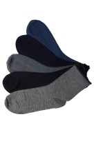 Ponožky se zdravotním lemem LM2048 - 3 páry vícebarevná 40-43