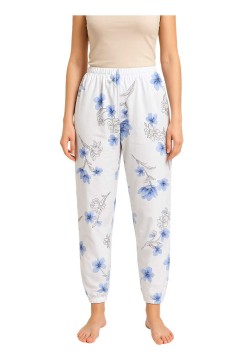 Bavlněné pyžamové kalhoty Květuše 727