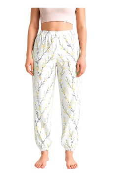 Bavlněné pyžamové kalhoty Květuše 723