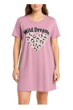 Noční košile s krátkým rukávem Wild Dreams 6564