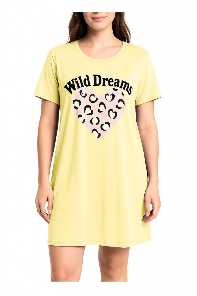 Noční košile s krátkým rukávem Wild Dreams 6564