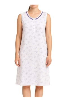 Dámská noční košile Alička 6538 fialová 3XL