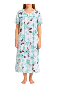Bavlněná noční košile dlouhá Aťka 6524