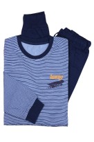 Chlapecké pyžamo Davídek 56-242 modrá 5-6 let